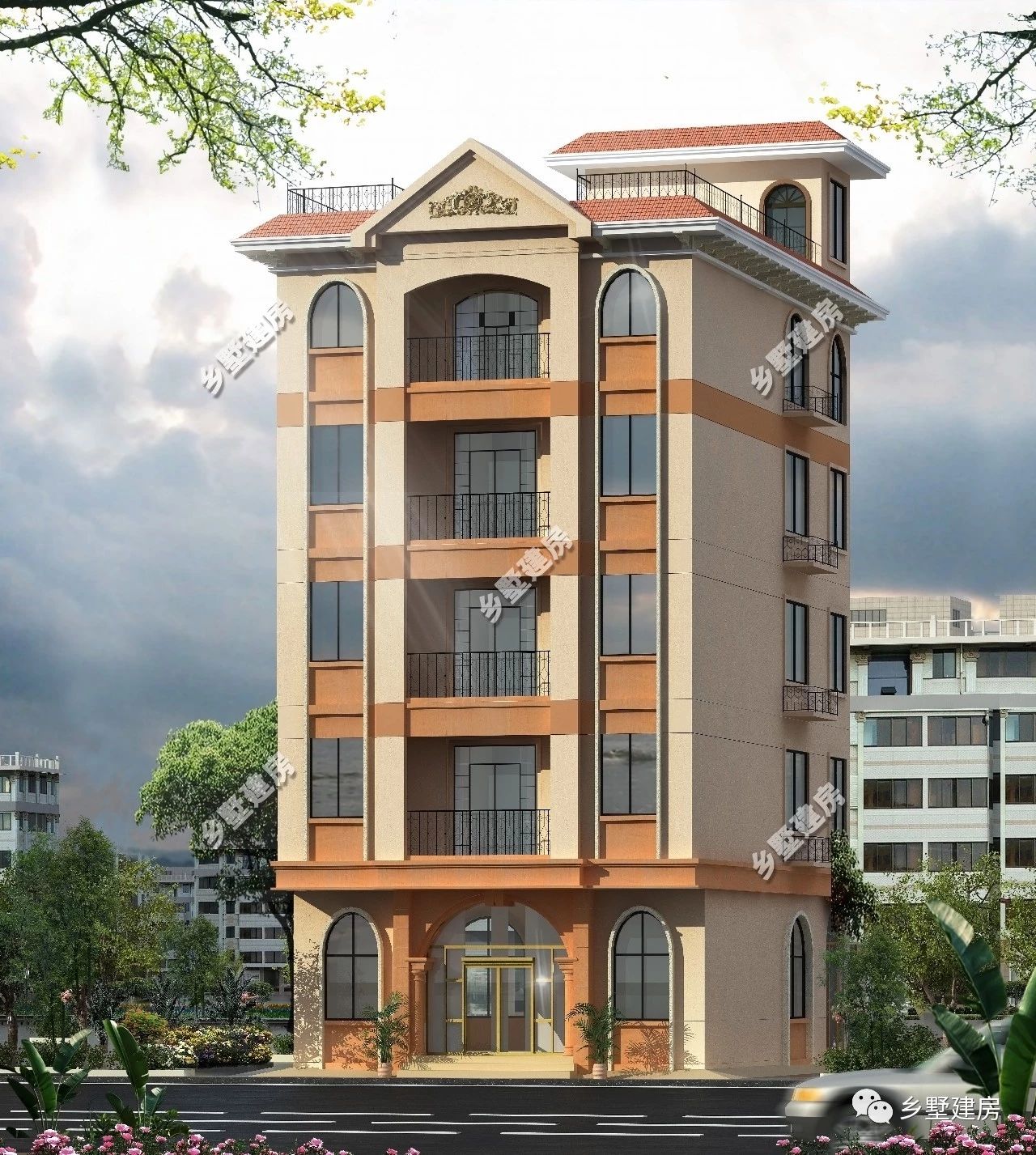 40平方二层复式农村自建公寓,自建一层出租房怎么设计更合理