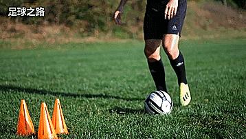 足球技巧教学分解动作,足球身体假动作