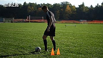 足球技巧教学分解动作,足球身体假动作