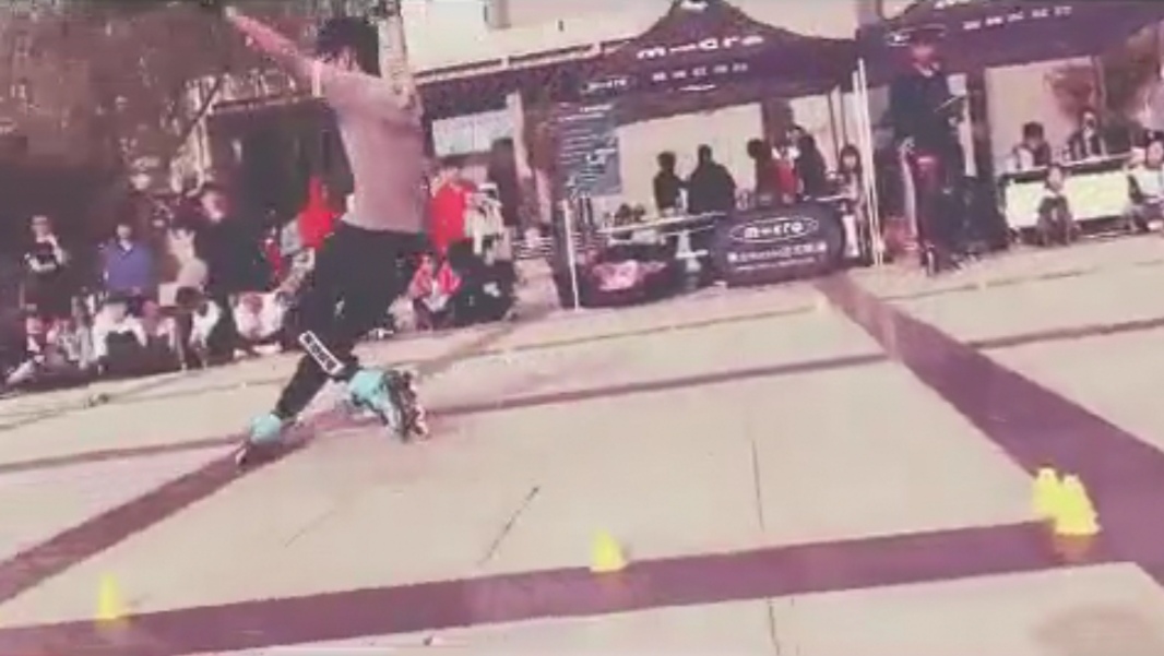 学花式单车,花式刹停