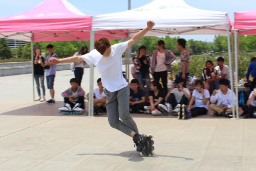 学花式单车,花式刹停