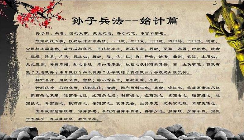 孙子兵法中的战之必胜之道,孙子兵法没有必胜的把握