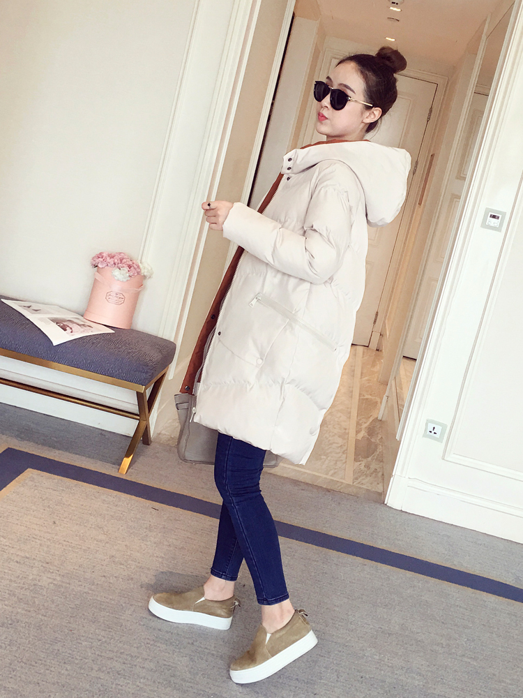 超冷冬季中长棉服穿搭,冬季好看又暖心的棉服