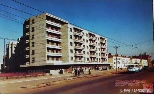 哈尔滨老南岗老照片,80年代哈尔滨道外老照片大图
