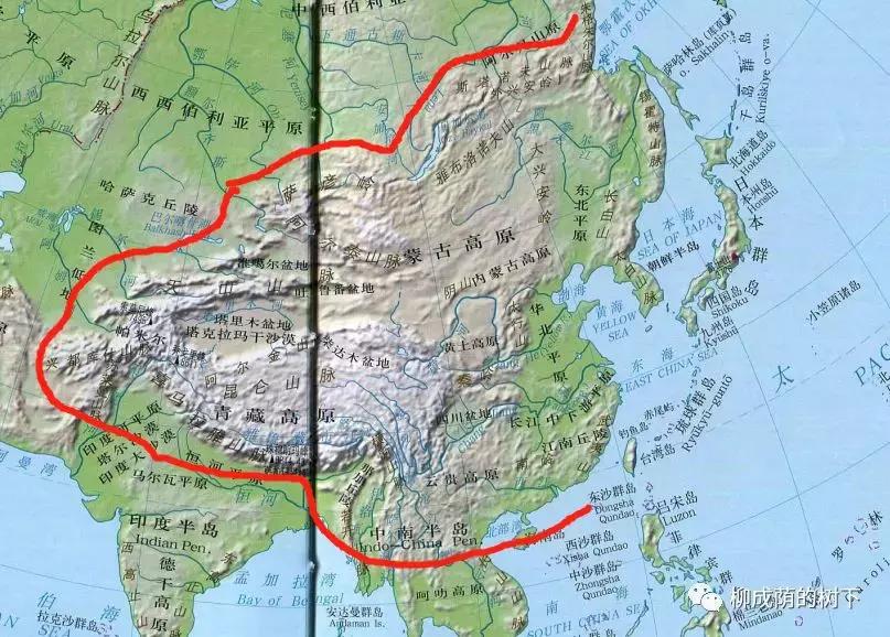 从地理角度来说为什么五大文明古国只有中国很少受到域外之地入侵