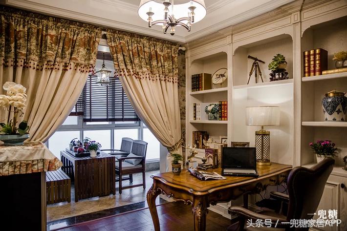 水蓝+太妃糖色,200m²大house尽显美式优雅主义