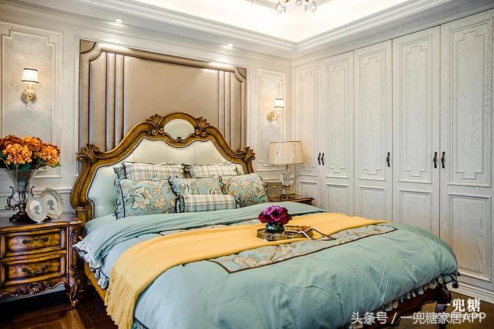 水蓝+太妃糖色,200m²大house尽显美式优雅主义