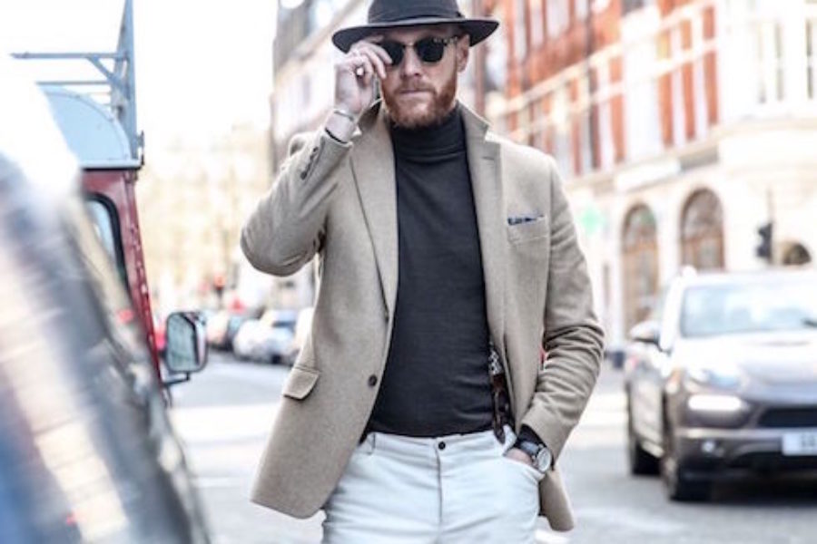 美式街头风男博主,欧美复古街头穿搭男