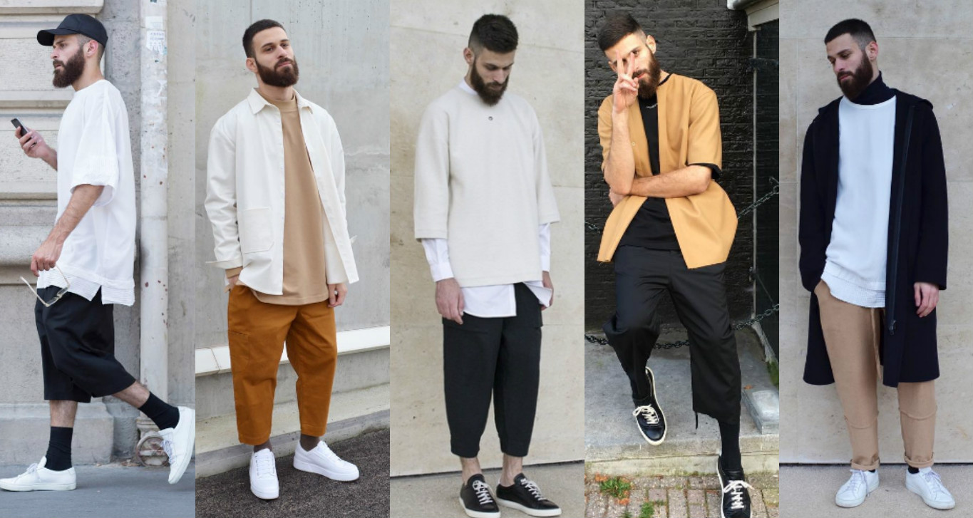 美式街头风男博主,欧美复古街头穿搭男