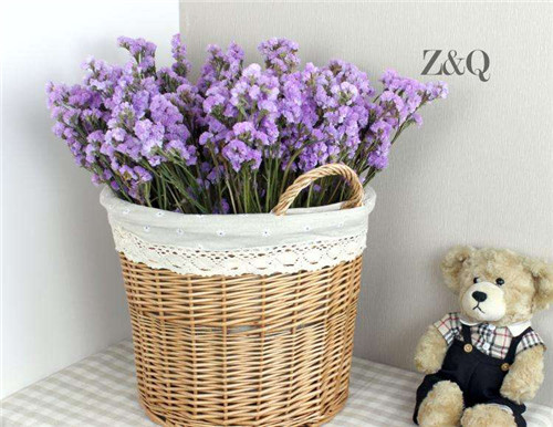 干花制作方法花艺,情人草干花和满天星干花插花