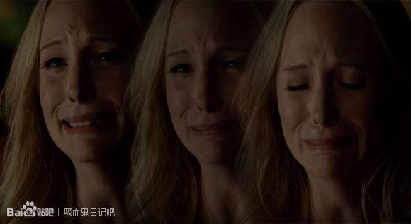 吸血鬼日记斯特凡死了卡罗琳大哭,吸血鬼日记卡罗琳什么时候在一起