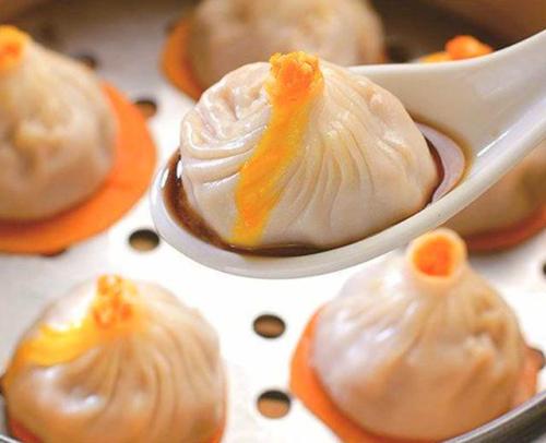 灌汤蟹黄小笼包的做法配方,蟹粉汤包生煎