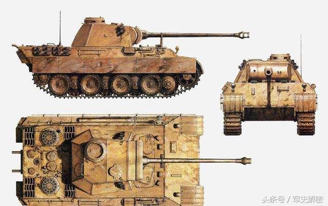 二战德国坦克冲锋高燃时刻,二战巅峰坦克