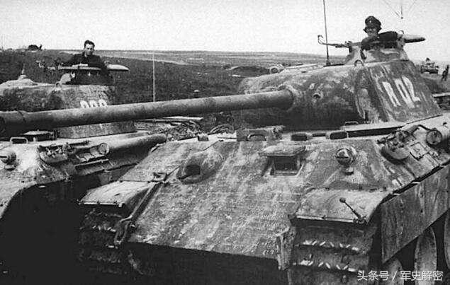二战德国坦克冲锋高燃时刻,二战巅峰坦克