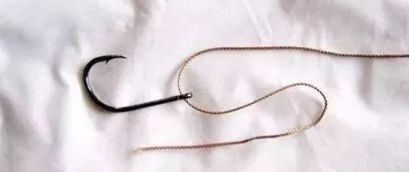 鱼钩绑法怎么绑线都一样长,鱼线绑鱼钩教程最简单绑法