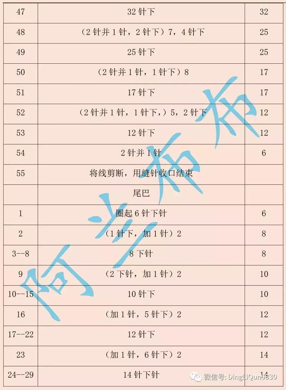 编织金鱼宝宝毛衣上集图解,依可爱编织教程金鱼图解