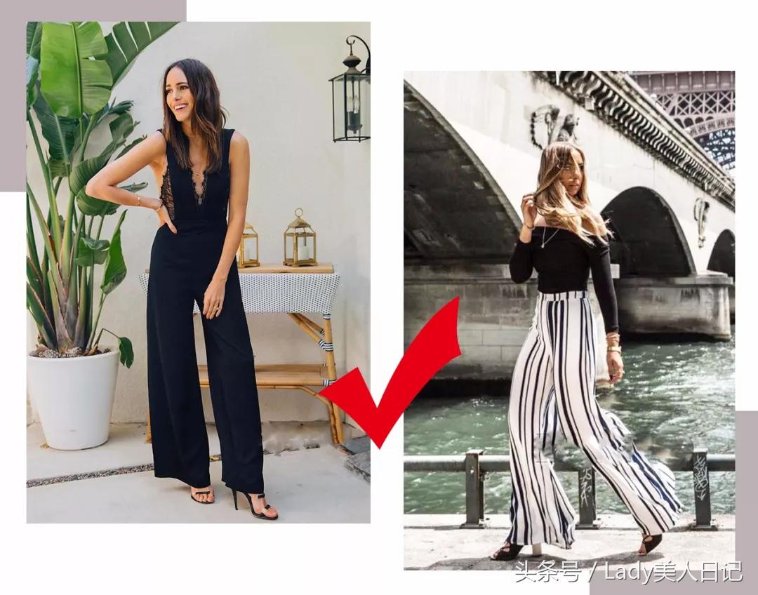 衣服又长又宽搭配阔腿裤,上窄下宽阔腿裤怎么搭配