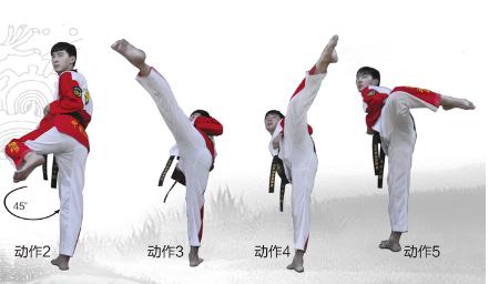 跆拳道教学12章,跆拳道第1章的动作教程