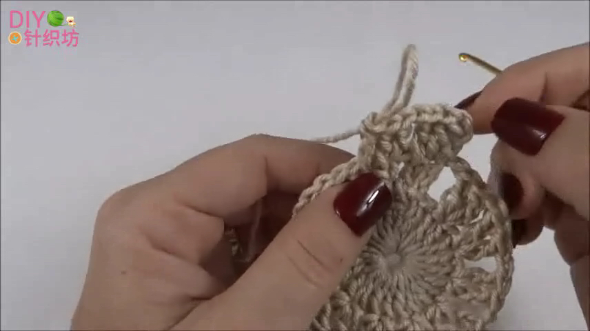 家居地垫150*300,钩针编织圆形地垫教程视频