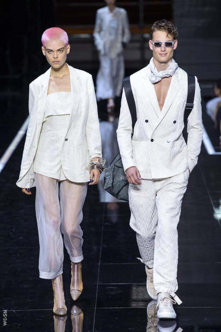 2019秋冬emporioarmani,emporioarmani2023秋冬女装系列时装秀