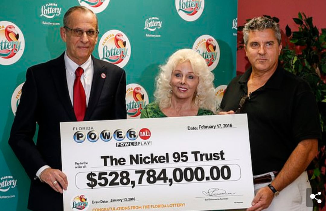 史上最高彩票中奖金额美国,最强锦鲤中奖16亿