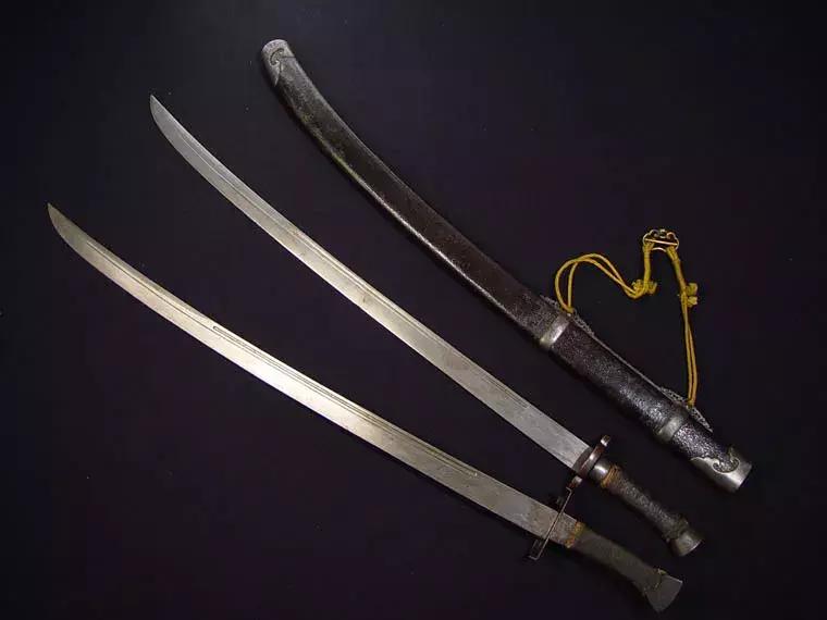 清代士兵用什么军刀,古代打仗最好用的军刀