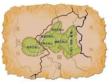 2003年易武落水洞野生古树茶生茶,2017云南云冠金易武古树茶价格表