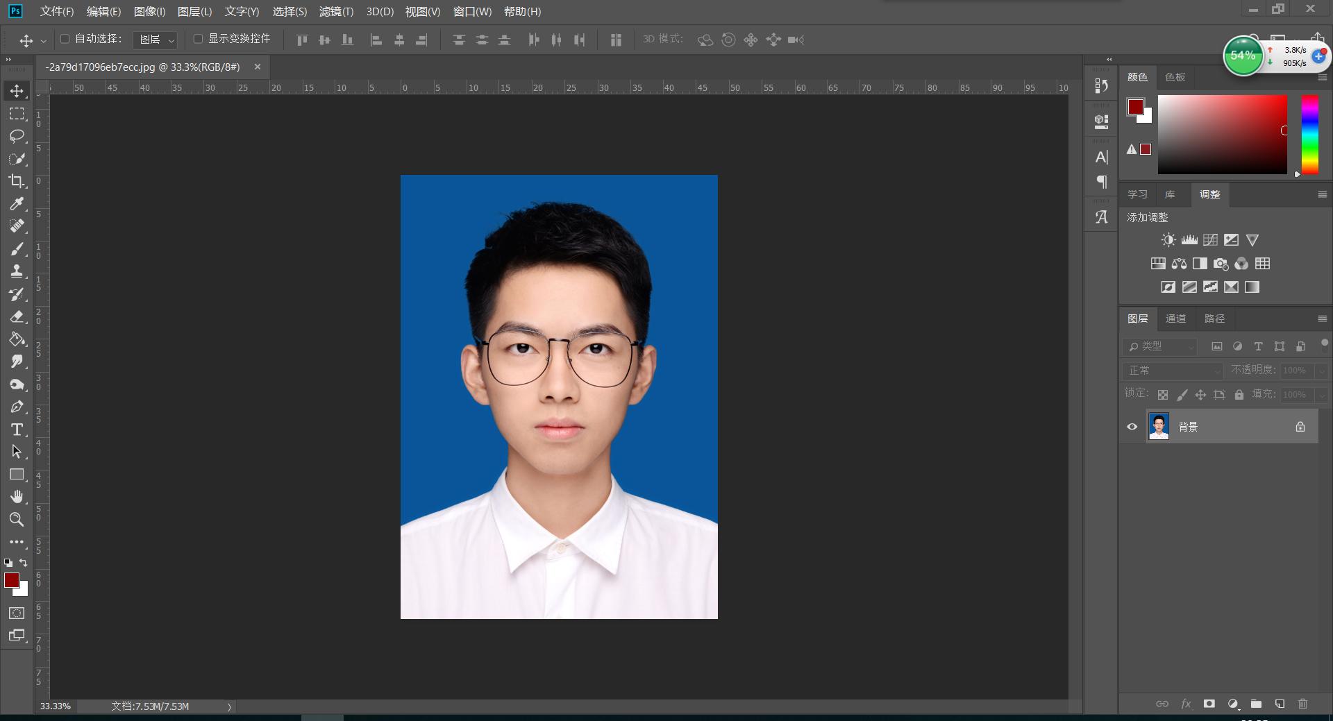 美图秀秀2寸证件照尺寸标准,不会ps可以用word给证件照换底色