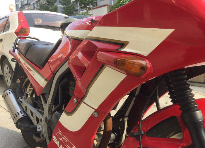 原装进口铃木gs125r王中王介绍,最老铃木王gs125