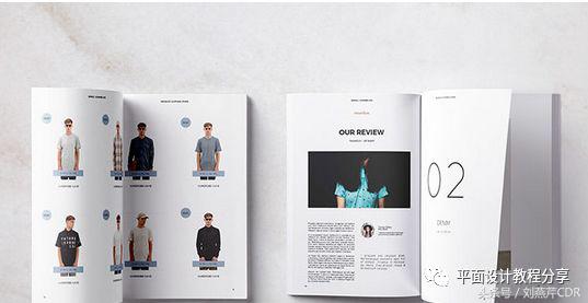 cdr公开课设计烤肉画册,cdr画册设计教程