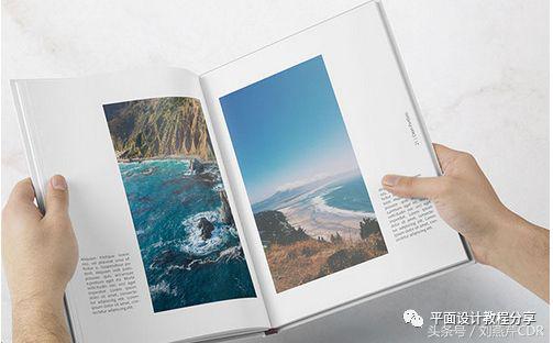 cdr公开课设计烤肉画册,cdr画册设计教程