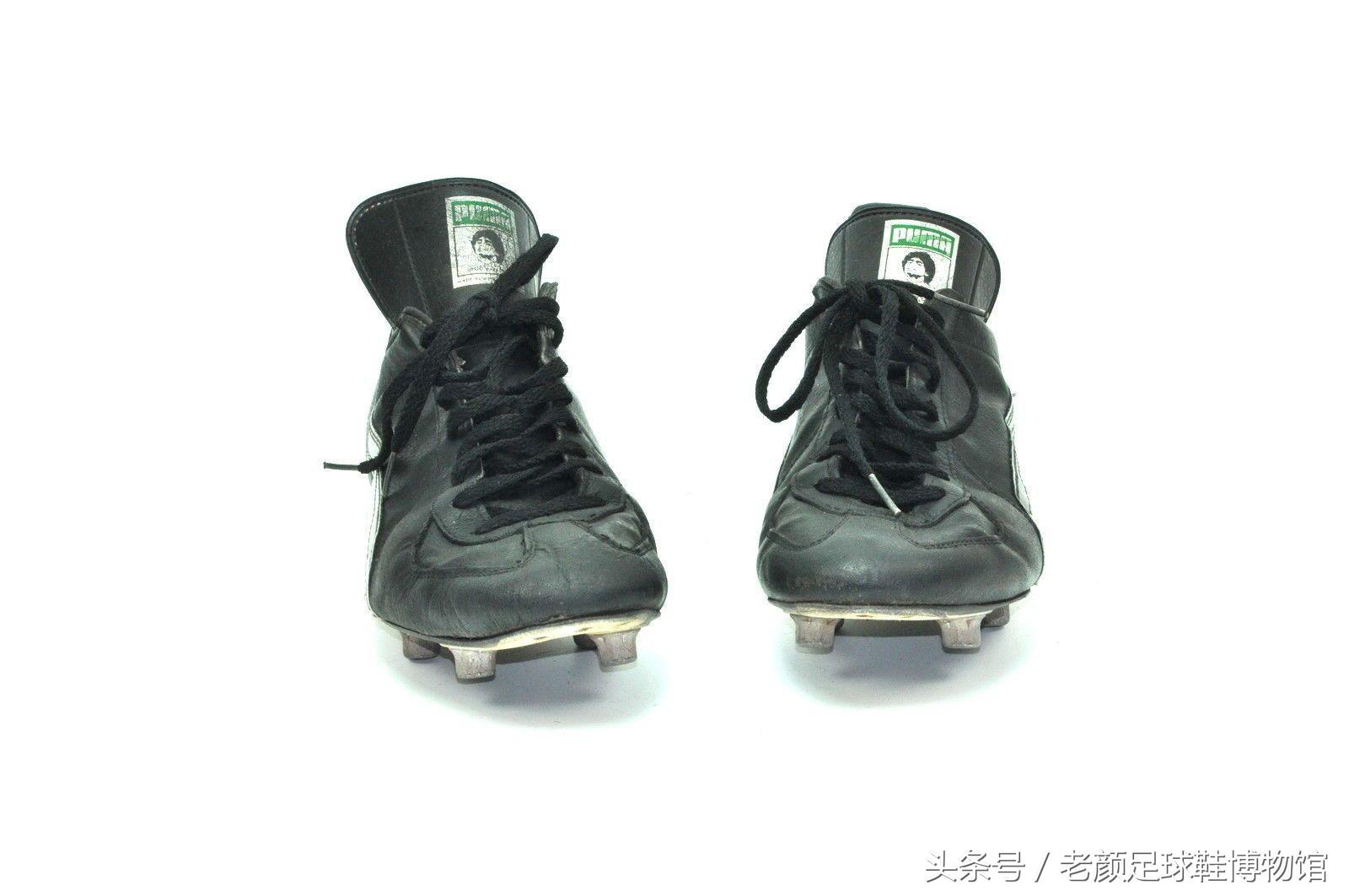 马拉多纳签名足球鞋,马拉多纳世界杯夺冠球鞋