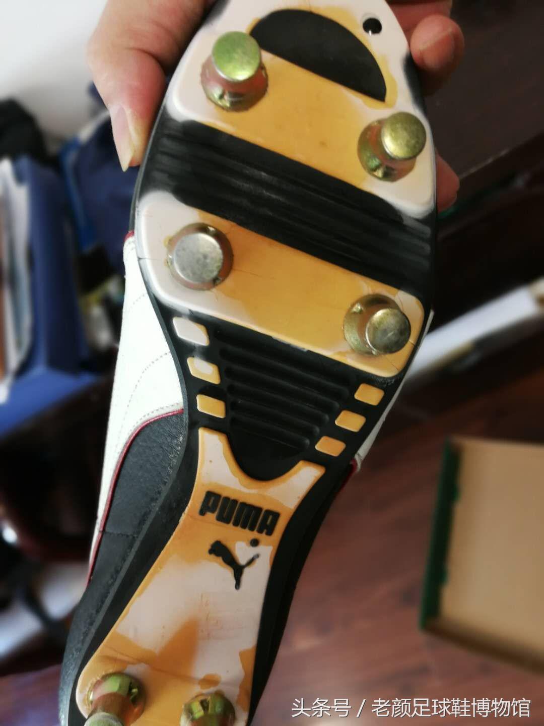 马拉多纳签名足球鞋,马拉多纳世界杯夺冠球鞋