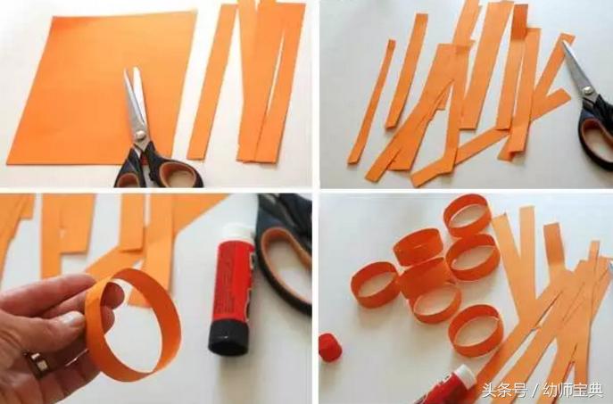 万圣节南瓜幼儿黏土手工,万圣节南瓜图片手工制作