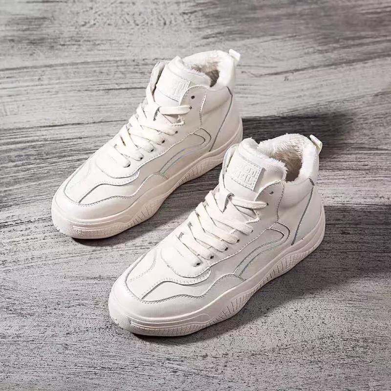 冬季加绒小白鞋加厚百搭,秋冬加绒小白鞋推荐
