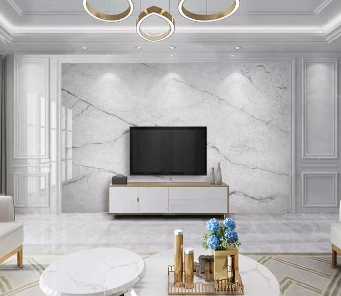 现代轻奢背景墙天然石斜纹,现代轻奢灰色背景墙效果图