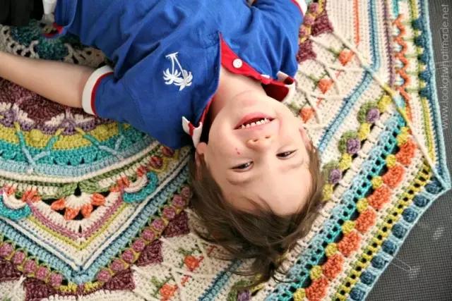 针织地毯教程,针织地毯怎么搭配