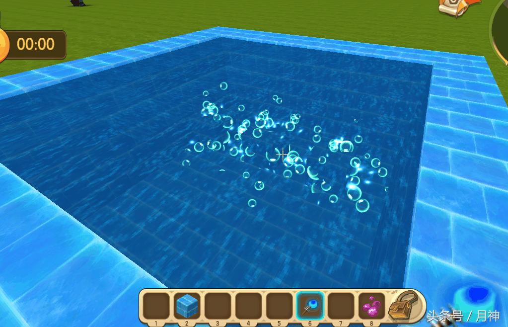 迷你世界大神建造水上乐园,迷你世界建造水滑梯大挑战