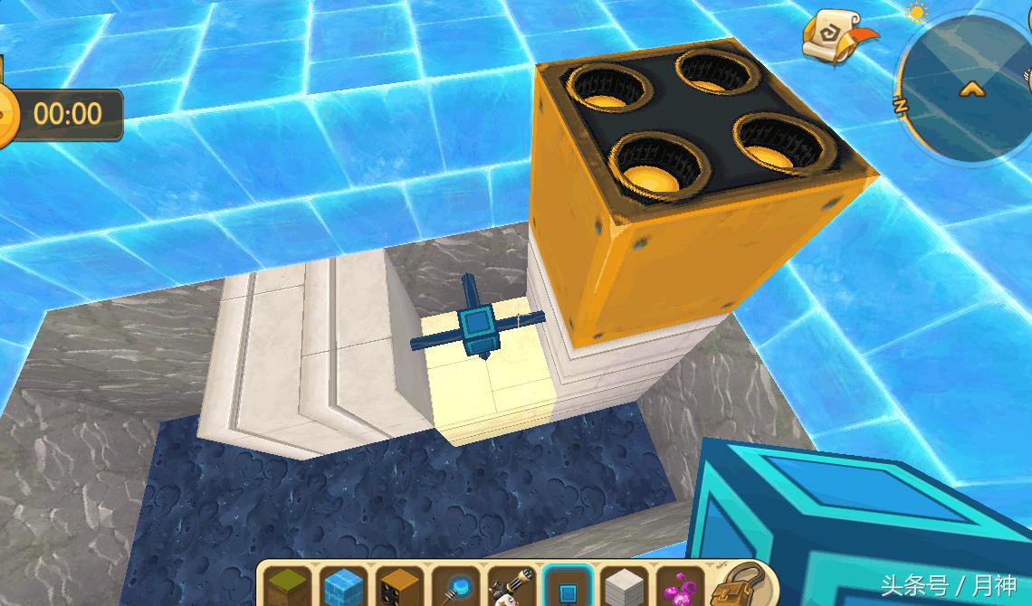 迷你世界大神建造水上乐园,迷你世界建造水滑梯大挑战