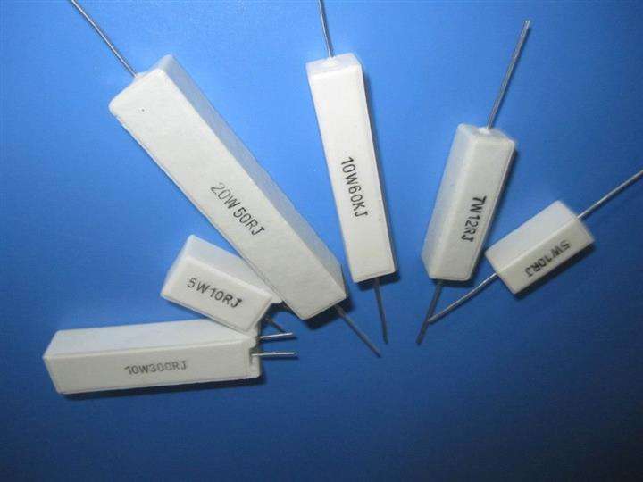 元器件电阻照片,焊接电阻元器件