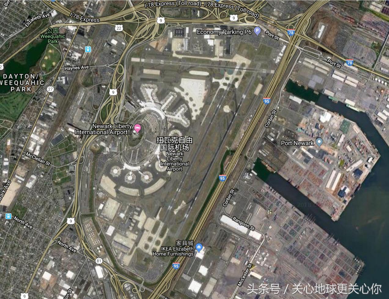 美国的机场到底有多密集,美国机场vs中国机场