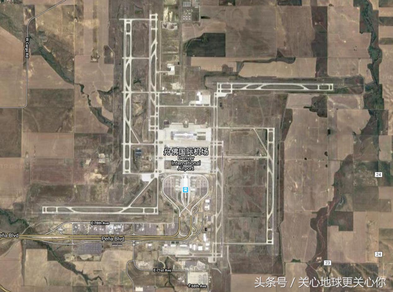 美国的机场到底有多密集,美国机场vs中国机场