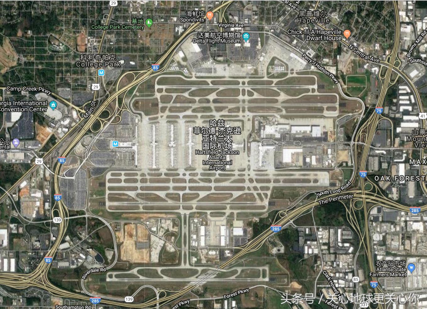 美国的机场到底有多密集,美国机场vs中国机场