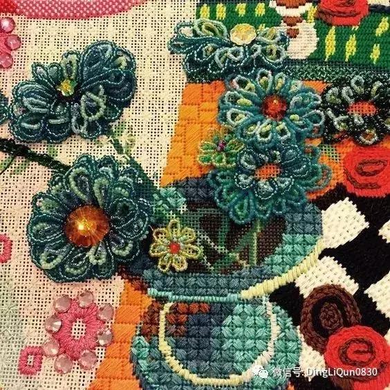 刺绣十字绣新款2023爆款成品,十字绣的刺绣裁剪方法图片