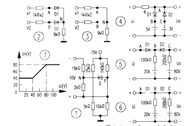 怎么从电路中判断二极管导通截止,二极管电路图分析题参考点