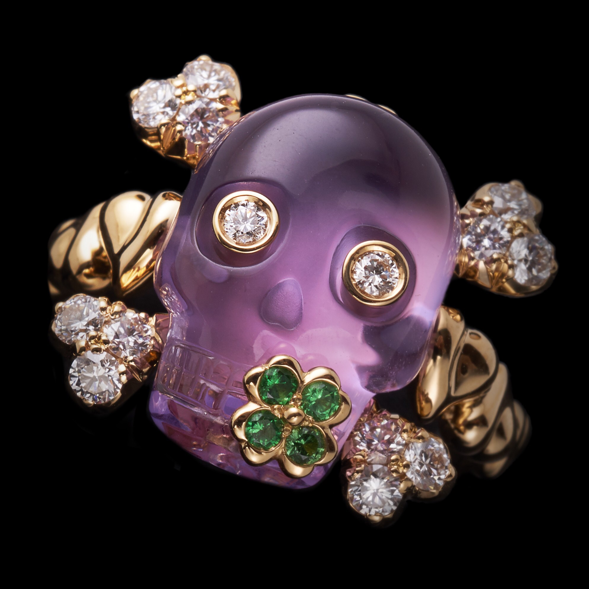 充满魔幻风格的珠宝首饰,暗黑系珠宝首饰