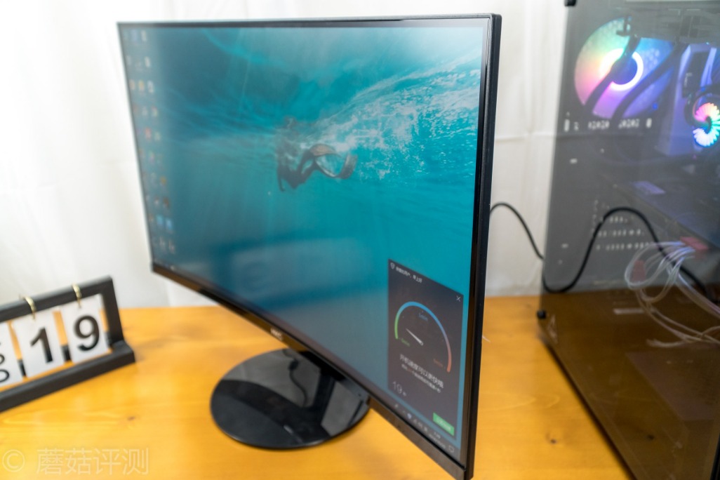 惠科27寸曲面显示器c270w拆解,惠科27qc显示器评测