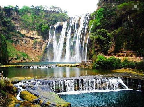 看黄果树瀑布,黄果树瀑布壮哉