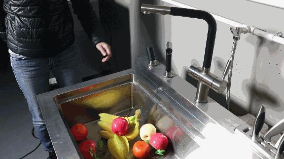 帅康集成水槽洗碗机消毒柜一体机,帅康集成水槽洗碗机ssx6演示