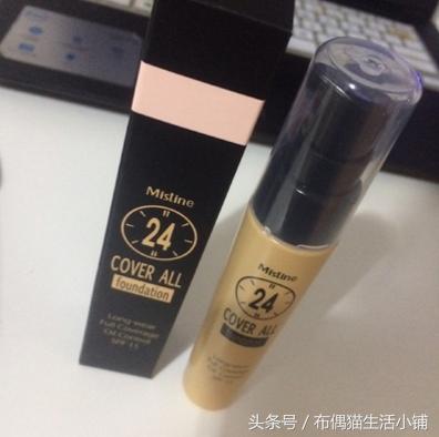 泰国mistine粉底液24小时干皮测评,mistine粉底泰国版和国内版区别
